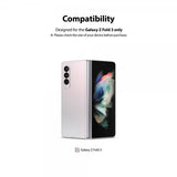 Ringke Samsung Galaxy Z Fold3 -näytönsuoja, kansinäytön suojalasi