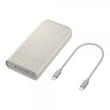 Samsung Original Powerbank-varavirtalähde 20 000 mAh 45 W, beige