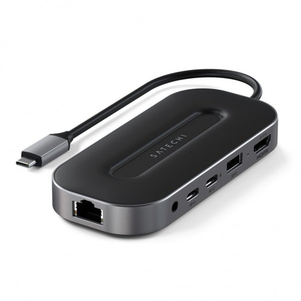 Satechi USB-4 Multiport-adapteri 2.5G Ethernetillä