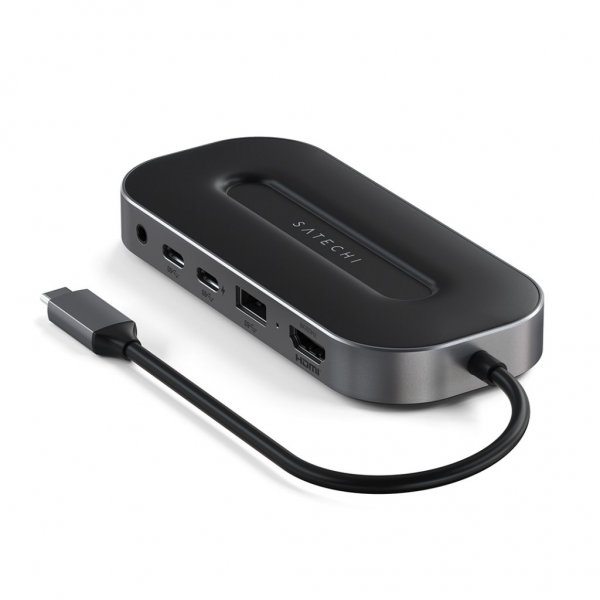 Satechi USB-4 Multiport-adapteri 2.5G Ethernetillä