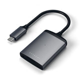 Satechi USB-C UHS-II -muistikortinlukija Space Gray