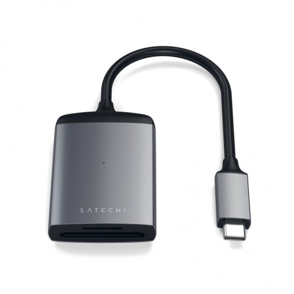 Satechi USB-C UHS-II -muistikortinlukija Space Gray