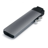 Satechi USB-C Pro Hub 4K HDMI:llä ja Ethernetillä, tähtiharmaa