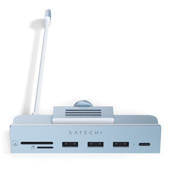 Satechi USB-C Clamp Hub, sininen