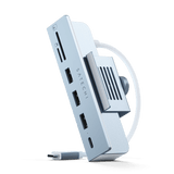 Satechi USB-C Clamp Hub, sininen