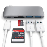 Satechi Type-C Pass-Through USB-keskitin