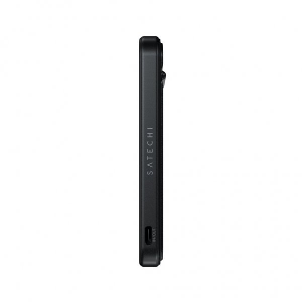 Satechi OntheGo Qi2 5K MagSafe-varavirtalähde jalustalla, musta