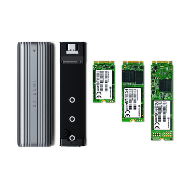 Satechi USB-C NVMe- ja SATA SSD-kotelo