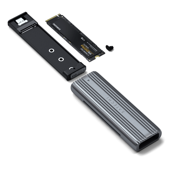 Satechi USB-C NVMe- ja SATA SSD-kotelo