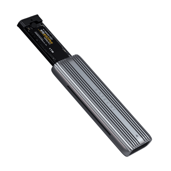 Satechi USB-C NVMe- ja SATA SSD-kotelo