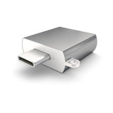Satechi USB-C–USB-A 3.0 -adapteri avaruudenharmaa