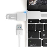 Satechi USB-C–USB-A 3.0 -sovitin, hopea