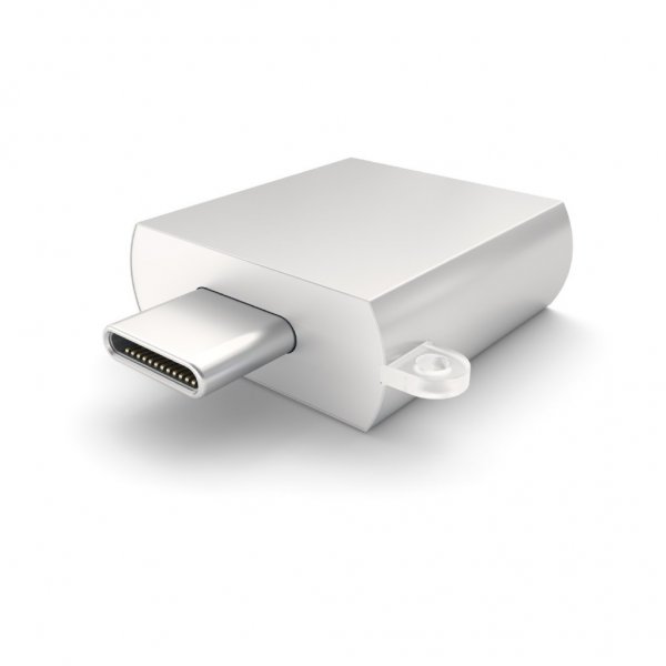 Satechi USB-C–USB-A 3.0 -sovitin, hopea
