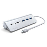 Satechi USB-C Combo -keskitin pöytätietokoneelle – Space Gray