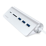 Satechi USB-C Combo Hub pöytäkoneelle hopea