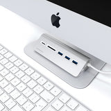 Satechi USB-C Combo -keskitin pöytätietokoneelle – Space Gray