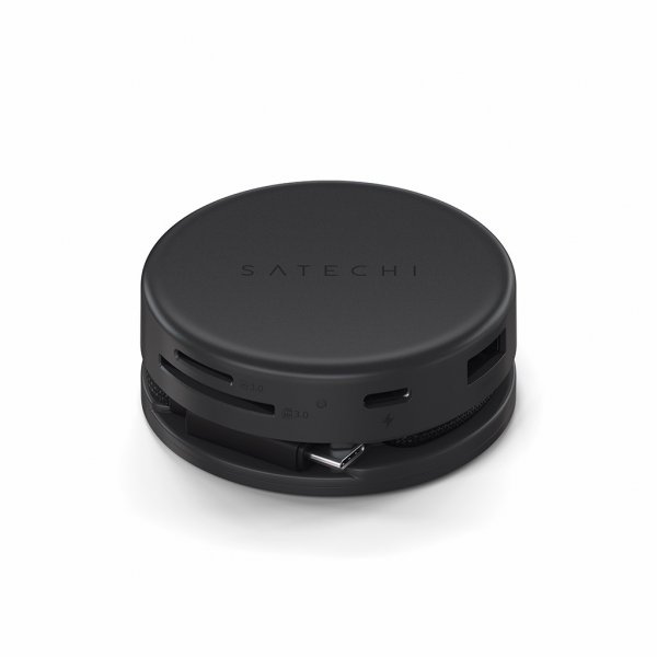 Satechi OntheGo 7-in-1 Multiport Adapter Space Black