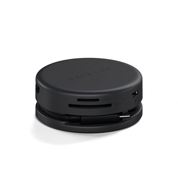Satechi OntheGo 7-in-1 Multiport Adapter Space Black