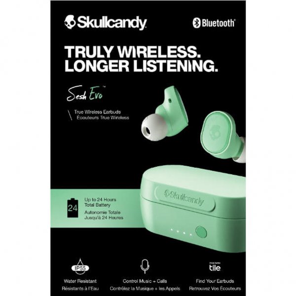 Skullcandy Sesh Evo Kuulokkeet In-Ear True Wireless Vihreä