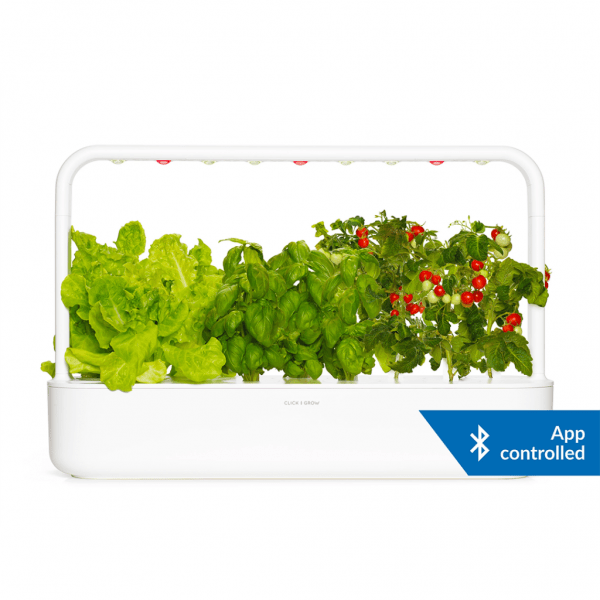 Click and Grow Smart Garden 9 Pro -aloituspaketti, valkoinen