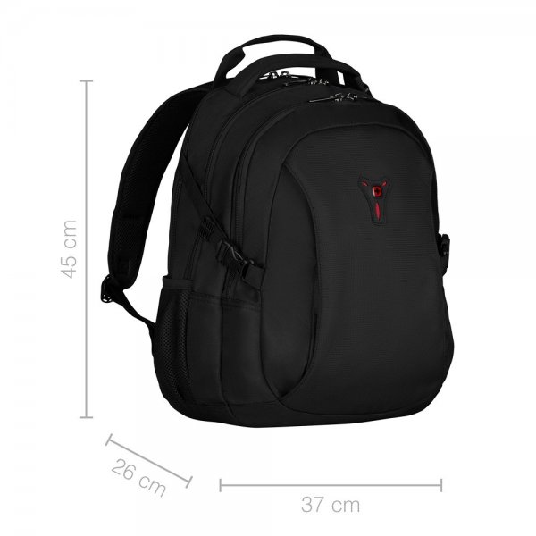 Wenger Sidebar 16" Deluxe -kannettavatietokoneen reppu, musta
