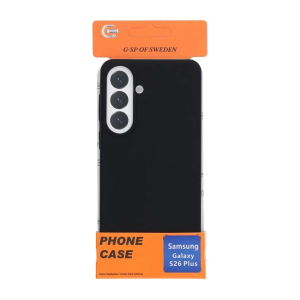 Samsung Galaxy S26 Plus Kuoret Silikoni Musta