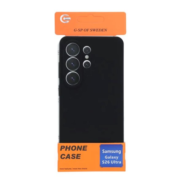 Samsung Galaxy S26 Ultra Kuoret Silikoni Musta