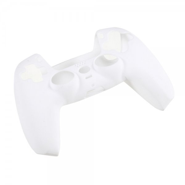 Silikonisuojus PlayStation 5 -ohjaimelle, valkoinen