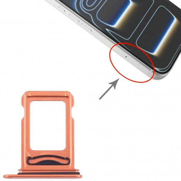 SIM-korttipidike Dual SIM iPhone 17 Pro - Cosmic Orange