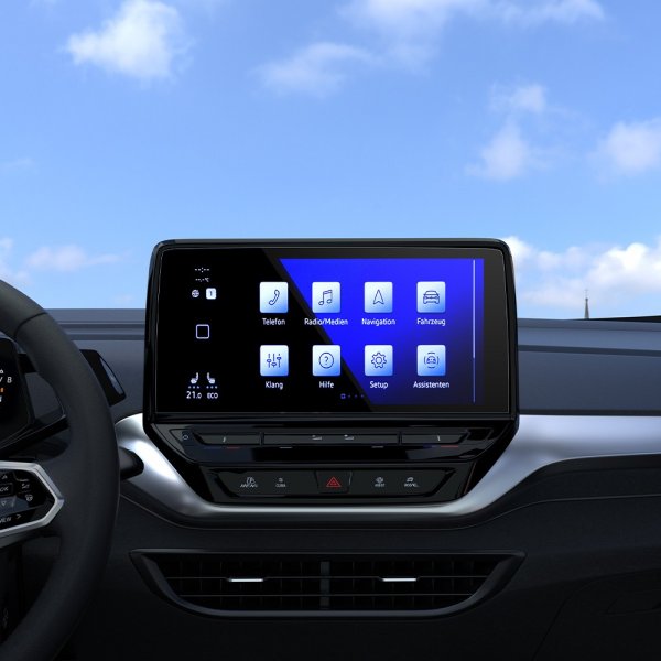 Spigen-näytönsuoja GLAS.tR EZ FIT häikäisemätön Volkswagen ID.4 10"