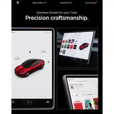 Spigen GLAS.tR EZ Fit -näytönsuoja Tesla Model Y (2025/2026)/Model 3 (2024/2025/2026)