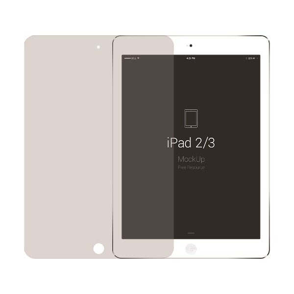 iPad 9.7 (sukupolvi 2/3/4) Näytönsuoja Panssarilasi
