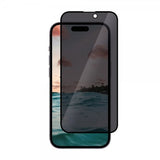 iPhone 15 Pro Max Näytönsuoja Karkaistu Lasi 3D Privacy