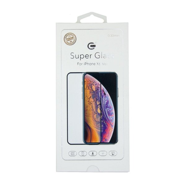 iPhone Xs Max/iPhone 11 Pro Max Näytönsuoja 3D Karkaistu Lasi