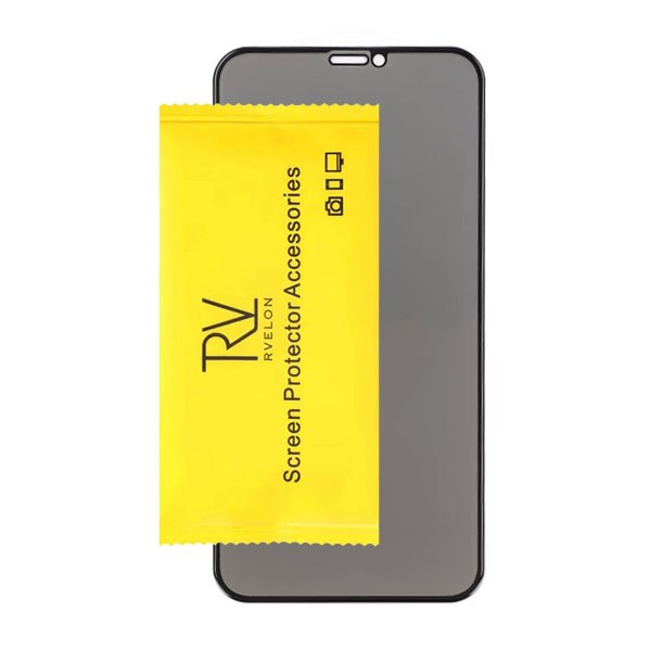 iPhone 11/iPhone Xr -näytönsuoja karkaistua lasia 3D Privacy
