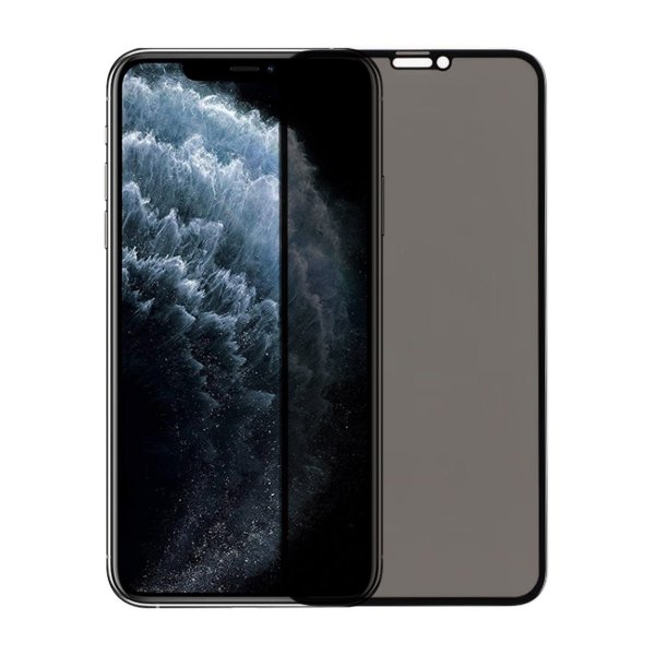iPhone 11 Pro/iPhone X/Xs Näytönsuoja Karkaistu Lasi 3D Privacy