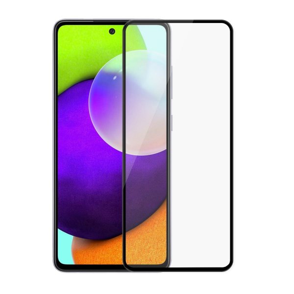 Samsung Galaxy A52/A52s 5G Näytönsuoja Karkaistu Lasi Musta