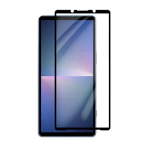 Sony Xperia 5 V Näytönsuoja Karkaistu Lasi Kokopeittävä