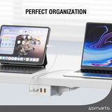 4smarts Pöytälaturi USB-C/A Power Strip Desk GaN 65W