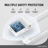 4smarts Pöytälaturi USB-C/A Power Strip Desk GaN 65W