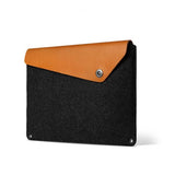 Mujjo MacBook Suojatasku 12" Ruskeamusta