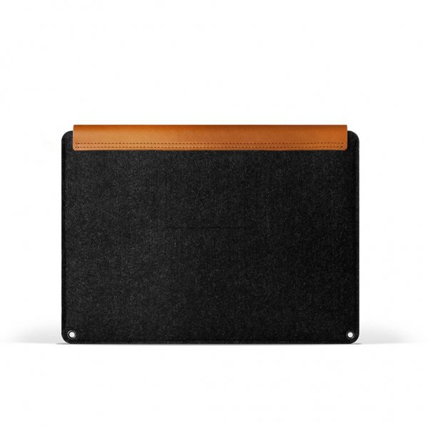 Mujjo MacBook Suojatasku 12" Ruskeamusta