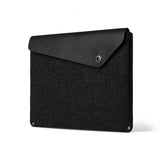Mujjo MacBook Sleeve 13" Musta