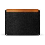 Mujjo MacBook Sleeve 13" Musta