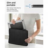 Spigen Slim Fold Kannettavan teline, musta