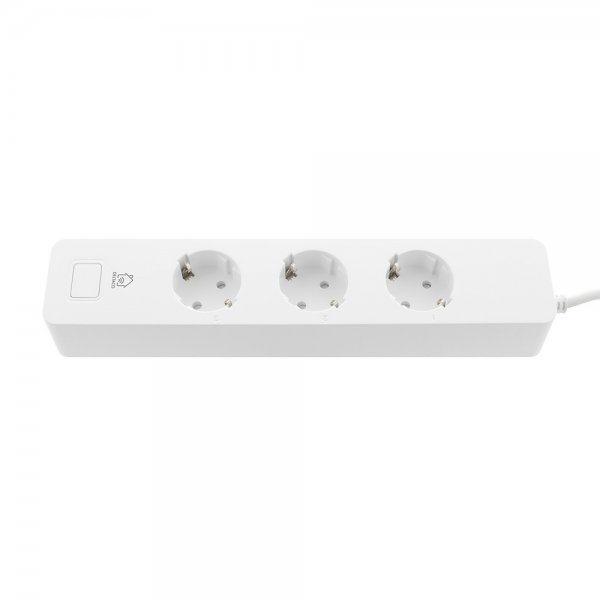 Deltaco Smart Home Älykäs jatkojohto WiFi 3xCEE 7/3 & 2xUSB-A 1.5m
