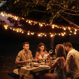 Deltaco Smart Home LED-valoketju 15 m IP44 lämmin valkoinen