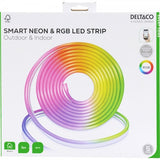 Deltaco Smart Home Älykäs Neon- ja RGB-valonauha 5m