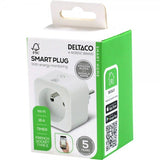 Deltaco Smart Home Älykäs pistorasia energiankulutusmittauksella