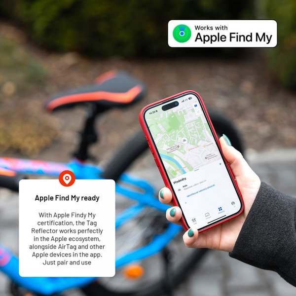 Kiinteä Smart Tracker Reflex polkupyörään